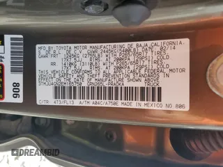2014 Toyota Tacoma PreRunner with VIN 3TMJU4GN2EM165750, listed as a Copart auction lot 56969605 with Not Provided miles and Clean Title. Bid and sale history available at DreamBid. Image 12.
