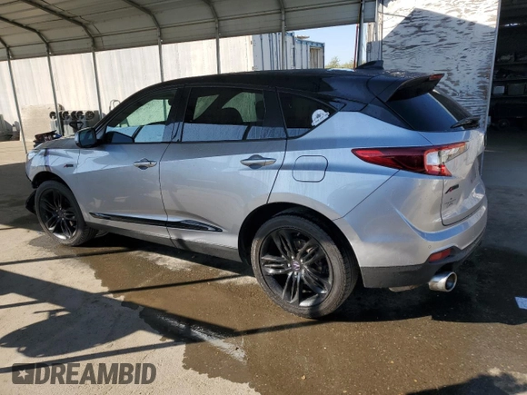 2020 Acura RDX w/A-Spec Pkg with VIN 5J8TC1H61LL017669, listed as a Copart auction lot 77456834 with 117,882 mi miles and Salvage Title. Bid and sale history available at carsss.com. Image 2.