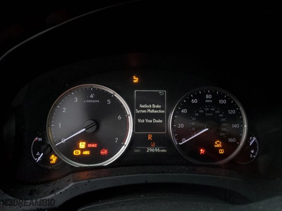 2021 Lexus IS with VIN JTHCA1D23M5110057, listed as a Copart auction lot 49008875 with 29,696 mi miles and Salvage Title. Bid and sale history available at carsss.com. Image 9.