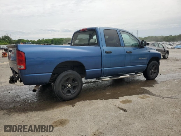2006 Dodge 1500 SLT z VIN 1D7HA18N56S649415, wystawiony jako Copart lot #55862295 z przebiegiem 156 660 mil mil oraz Szkoda całkowita • Salvage title. Historia ofert i sprzedaży dostępna na DreamBid. Obrazek 3.