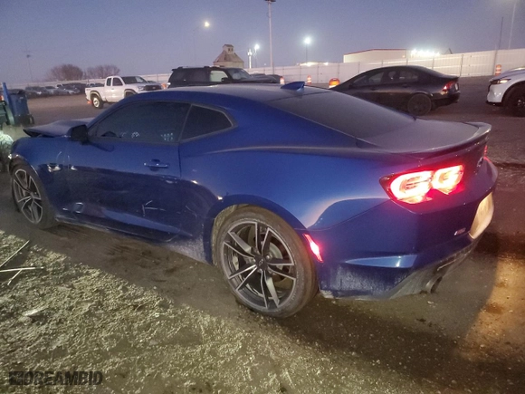 2021 Chevrolet Camaro 1LS with VIN 1G1FA1RX5M0112918, listed as a Copart auction lot 81147864 with 50,617 mi miles and Salvage Title. Bid and sale history available at carsss.com. Image 2.