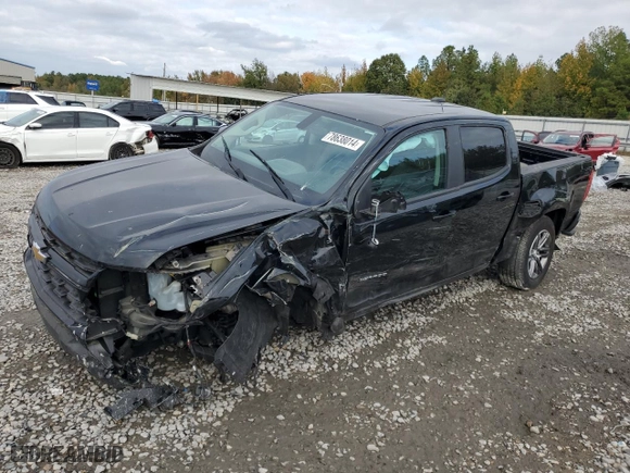 2022 Chevrolet Colorado 2WD Work Truck with VIN 1GCGSBEN9N1218724, listed as a Copart auction lot 78638014 with 0 mi miles and Salvage Title. Bid and sale history available at carsss.com. Image 1.