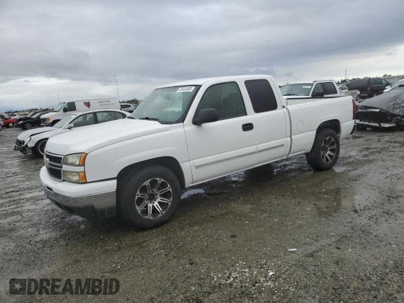 2006 Chevrolet Silverado 1500 LT1 with VIN 1GCEC19T16Z137825, listed as a Copart auction lot 43432455 with 64,477 mi miles and Salvage Title. Bid and sale history available at DreamBid. Image 1.