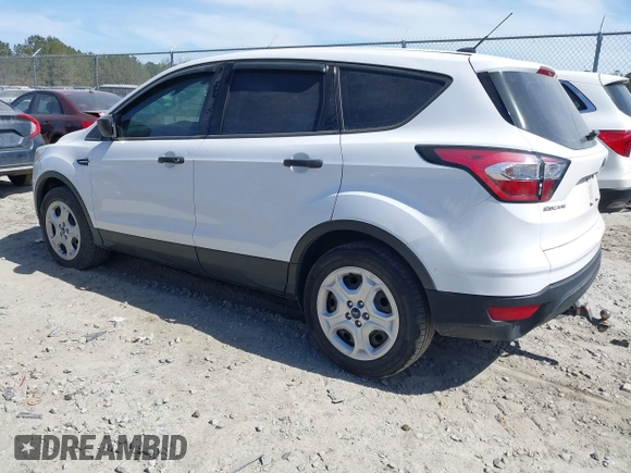 2017 Ford Escape S with VIN 1FMCU0F70HUB65598, listed as a IAAI auction lot 41701930 with 121,880 mi miles. Bid and sale history available at carsss.com. Image 3.