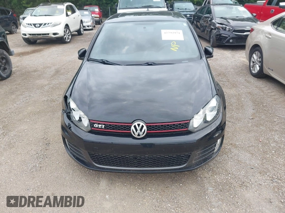 2012 Volkswagen Golf GTI Autobahn with VIN WVWHV7AJ8CW051638, listed as a IAAI auction lot 42792971 with 188,248 mi miles and . Bid and sale history available at DreamBid. Image 6.