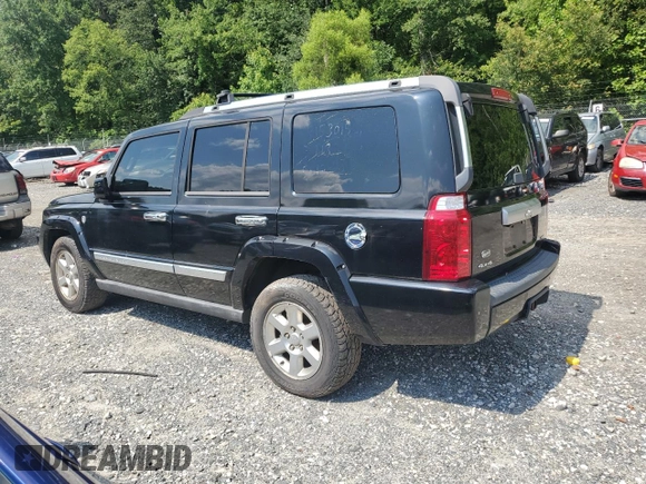 2007 Jeep Commander Overland z VIN 1J8HG68217C564894, wystawiony jako Copart lot #64382215 z przebiegiem 221 815 mil mil oraz Szkoda całkowita • Salvage title. Historia ofert i sprzedaży dostępna na DreamBid. Obrazek 2.