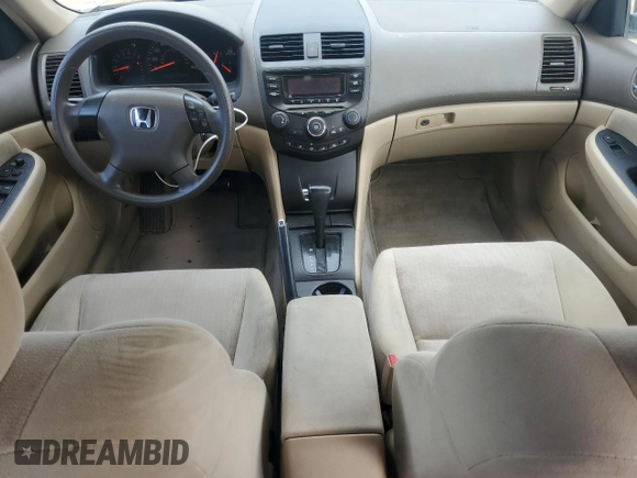 2003 Honda Accord LX с VIN 1HGCM56393A131007, выставлен на аукционе Copart как лот 43392735 с пробегом 254 523 миль миль и Списание • Salvage title. История ставок и продаж доступна на DreamBid. Изображение 8.
