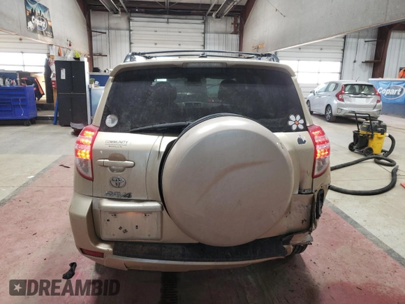 2011 Toyota RAV4 with VIN 2T3BF4DVXBW142438, listed as a Copart auction lot 48619235 with 153,120 mi miles and Salvage Title. Bid and sale history available at carsss.com. Image 6.