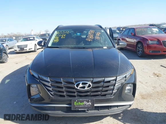 2024 Hyundai Tucson SEL with VIN 5NMJB3DE4RH299544, listed as a IAAI auction lot 41818475 with 37,698 mi miles. Bid and sale history available at carsss.com. Image 11.