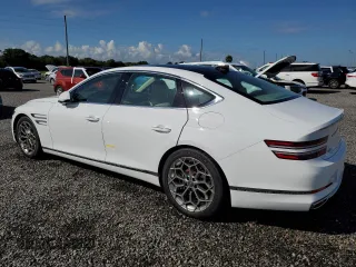 2022 Genesis G80 2.5T with VIN KMTGB4SC1NU139207, listed as a Copart auction lot 73842794 with 0 mi miles and Non Repairable. Bid and sale history available at carsss.com. Image 2.