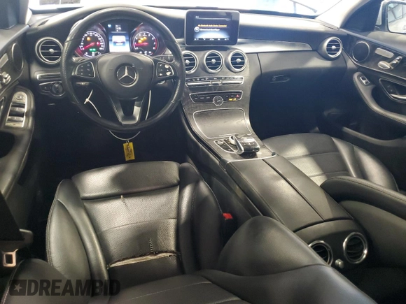 2016 Mercedes-Benz C 300 Luxury with VIN 55SWF4KB0GU101564, listed as a Copart auction lot 55955775 with 122,777 mi miles and Salvage Title. Bid and sale history available at DreamBid. Image 8.