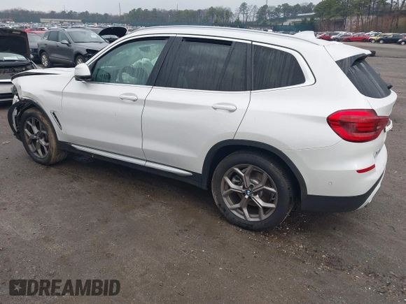 2021 BMW X3 sDrive30i z VIN 5UXTY3C01M9H84842, wystawiony jako IAAI lot #41971344 z przebiegiem 37 126 mil mil oraz . Historia ofert i sprzedaży dostępna na DreamBid. Obrazek 3.