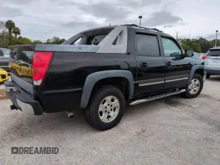 2005 Chevrolet Avalanche Z66 with VIN 3GNEC12Z35G258098, listed as a Copart auction lot 74543374 with Not Provided miles and Salvage Title. Bid and sale history available at carsss.com. Image 3.