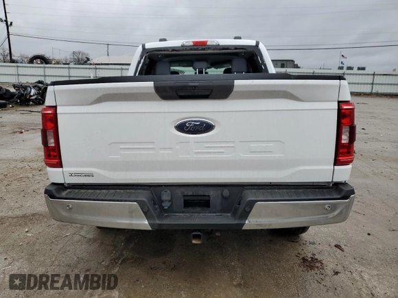 2021 Ford F-150 XL with VIN 1FTFW1E52MKD60853, listed as a Copart auction lot 43049145 with Not Provided miles and Salvage Title. Bid and sale history available at carsss.com. Image 6.