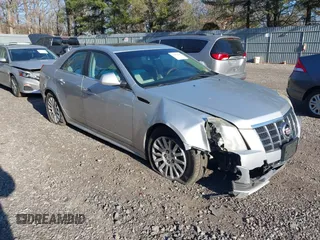 2012 Cadillac CTS Sedan Luxury with VIN 1G6DG5E50C0116725, listed as a IAAI auction lot 41694928 with 114,214 mi miles. Bid and sale history available at carsss.com. Image 1.