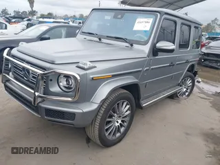 2023 Mercedes-Benz G 550 with VIN W1NYC6BJ7PX487615, listed as a IAAI auction lot 41657886 with 8,978 mi miles and . Bid and sale history available at DreamBid. Image 2.