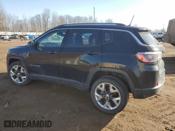 2021 Jeep Compass Limited z VIN 3C4NJDCB1MT550453, wystawiony jako Copart lot #48127825 z przebiegiem 58 285 mil mil oraz Czysty tytuł • Clean title. Historia ofert i sprzedaży dostępna na DreamBid. Obrazek 2.