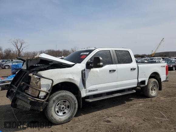 2023 Ford F-250 XL with VIN 1FT8W2BT4PEC55607, listed as a Copart auction lot 49892185 with 66,628 mi miles and Salvage Title. Bid and sale history available at DreamBid. Image 1.
