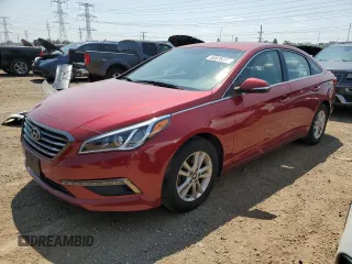 2015 Hyundai Sonata Eco z VIN 5NPE24AA2FH238183, wystawiony jako Copart lot #64578225 z przebiegiem 105 668 mil mil oraz Czysty tytuł • Clean title. Historia ofert i sprzedaży dostępna na DreamBid. Obrazek 1.