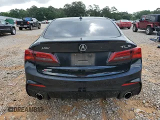 2018 Acura TLX w/A-SPEC Pkg with VIN 19UUB2F68JA007780, listed as a Copart auction lot 55611915 with 47,840 mi miles and Salvage title. Bid and sale history available at DreamBid. Image 6.