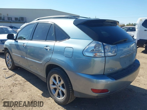 2009 Lexus RX 350 with VIN 2T2GK31UX9C064847, listed as a IAAI auction lot 41166292 with 129,006 mi miles and . Bid and sale history available at DreamBid. Image 3.