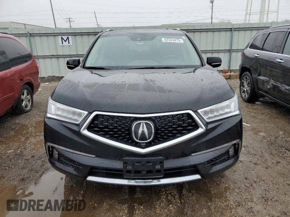 2017 Acura MDX w/Advance Pkg with VIN 5FRYD4H80HB001699, listed as a Copart auction lot 42324475 with 146,707 mi miles and Salvage Title. Bid and sale history available at carsss.com. Image 5.