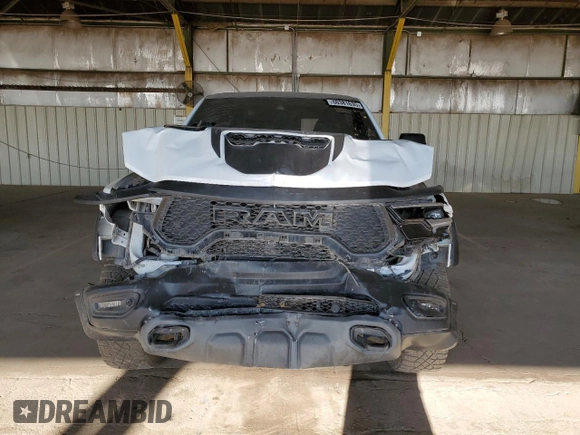 2021 Ram 1500 TRX with VIN 1C6SRFU94MN764282, listed as a Copart auction lot 50381635 with 0 mi miles and Salvage Title. Bid and sale history available at carsss.com. Image 5.