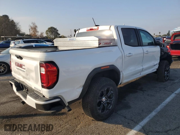 2024 GMC Canyon 2WD Elevation with VIN 1GTP5BEKXR1146225, listed as a Copart auction lot 43246665 with 0 mi miles and Salvage Title. Bid and sale history available at carsss.com. Image 3.