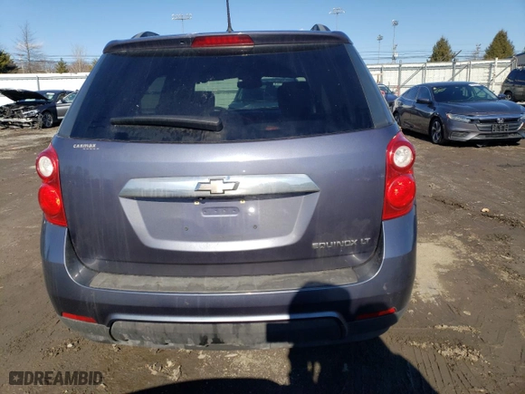 2013 Chevrolet Equinox LT with VIN 2GNALDEK5D6358924, listed as a Copart auction lot 45720085 with 0 mi miles and Salvage Title. Bid and sale history available at carsss.com. Image 6.