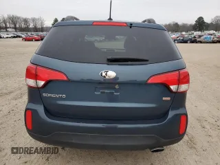 2014 Kia Sorento LX with VIN 5XYKTDA74EG541377, listed as a Copart auction lot 44907815 with 128,335 mi miles and Clean Title. Bid and sale history available at carsss.com. Image 6.