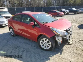 2017 Kia Rio LX with VIN KNADM4A32H6099125, listed as a Copart auction lot 45881665 with 59,999 mi miles and Salvage Title. Bid and sale history available at carsss.com. Image 4.