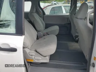 2012 Toyota Sienna with VIN 5TDZK3DC6CS244891, listed as a Copart auction lot 54442055 with 137,680 mi miles and Salvage title. Bid and sale history available at DreamBid. Image 11.