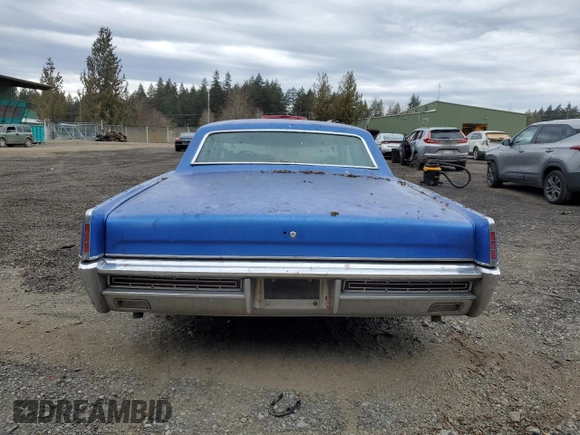 1967 Lincoln Continental with VIN 7Y82G808697, listed as a Copart auction lot 45420305 with 5,451 mi miles and Clean Title. Bid and sale history available at DreamBid. Image 6.