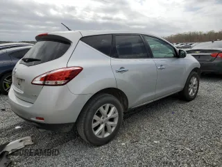 2012 Nissan Murano S with VIN JN8AZ1MW4CW206037, listed as a Copart auction lot 49327285 with 203,549 mi miles and Salvage Title. Bid and sale history available at DreamBid. Image 3.