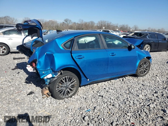 2023 Kia Forte GT-Line with VIN 3KPF54AD0PE679967, listed as a Copart auction lot 46801635 with 40,958 mi miles and Salvage Title. Bid and sale history available at carsss.com. Image 3.