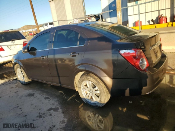 2014 Chevrolet Sonic LT with VIN 1G1JC5SB5E4181144, listed as a Copart auction lot 87045234 with 70,554 mi miles and Non Repairable. Bid and sale history available at carsss.com. Image 2.