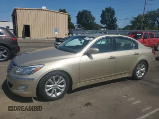 2012 Hyundai Genesis 3.8L with VIN KMHGC4DD6CU191944, listed as a Copart auction lot 69279064 with 100,963 mi miles and Salvage Title. Bid and sale history available at carsss.com. Image 1.