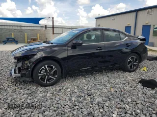 2024 Nissan Sentra SV with VIN 3N1AB8CV6RY208443, listed as a Copart auction lot 64027205 with 21,217 mi miles and Clean title. Bid and sale history available at DreamBid. Image 1.