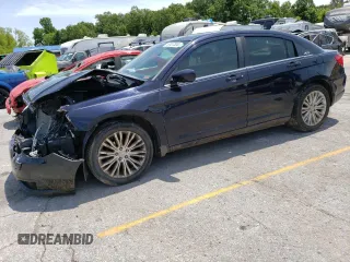 2011 Chrysler 200 Touring with VIN 1C3BC1FGXBN538659, listed as a Copart auction lot 57427304 with 132,971 mi miles and Salvage Title. Bid and sale history available at carsss.com. Image 1.