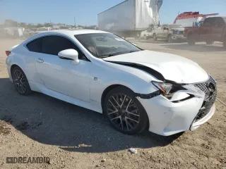 2015 Lexus RC 350 with VIN JTHHE5BC0F5004438, listed as a Copart auction lot 72926044 with 85,969 mi miles and Salvage Title. Bid and sale history available at carsss.com. Image 4.