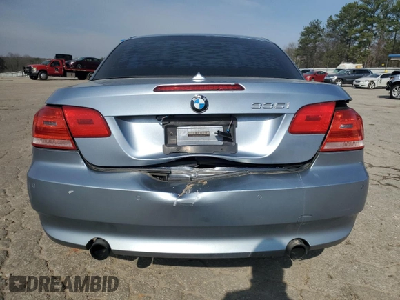 2010 BMW 3 Series 335i with VIN WBAWL7C53AP474953, listed as a Copart auction lot 48416915 with Not provided miles and Salvage title. Bid and sale history available at DreamBid. Image 6.