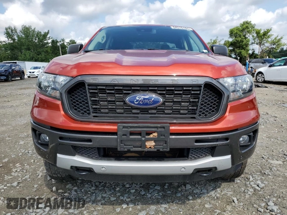2019 Ford Ranger XL with VIN 1FTER4FH7KLB06687, listed as a Copart auction lot 64516165 with 42,288 mi miles and Salvage title. Bid and sale history available at DreamBid. Image 5.