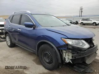 2017 Nissan Rogue S with VIN KNMAT2MV5HP553601, listed as a Copart auction lot 48413275 with 155,641 mi miles and Salvage Title. Bid and sale history available at carsss.com. Image 4.