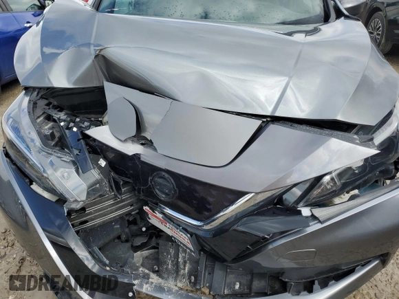 2022 Nissan LEAF SV with VIN 1N4AZ1CV0NC554254, listed as a Copart auction lot 48194425 with Not Provided miles and Salvage Title. Bid and sale history available at DreamBid. Image 11.