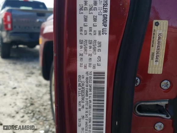 2014 Jeep Patriot Latitude with VIN 1C4NJRFB2ED670410, listed as a Copart auction lot 52139855 with 177,089 mi miles and Clean Title. Bid and sale history available at carsss.com. Image 13.