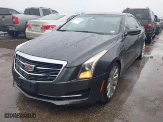 2015 Cadillac ATS Coupe Standard RWD with VIN 1G6AA1RX4F0118099, listed as a IAAI auction lot 41452251 with 163,432 mi miles. Bid and sale history available at carsss.com. Image 2.