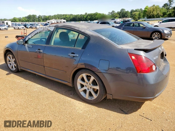 2007 Nissan Maxima SE with VIN 1N4BA41E87C801989, listed as a Copart auction lot 56366975 with Not provided miles and Salvage title. Bid and sale history available at DreamBid. Image 2.