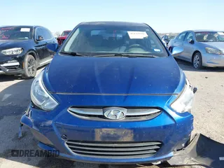 2015 Hyundai Accent GLS with VIN KMHCT4AE5FU907085, listed as a IAAI auction lot 41844688 with 156,384 mi miles. Bid and sale history available at carsss.com. Image 12.