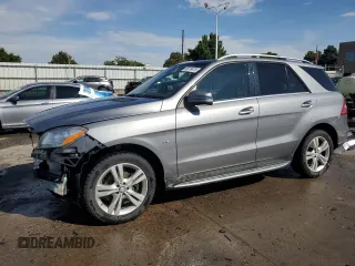 2012 Mercedes-Benz M 350 with VIN 4JGDA2EB8CA045184, listed as a Copart auction lot 60079475 with 189,699 mi miles and Salvage title. Bid and sale history available at DreamBid. Image 1.