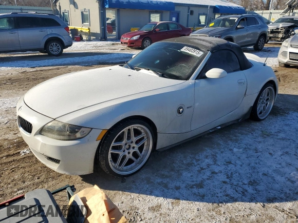 2006 BMW Z4 3.0i with VIN 4USBU33596LW58908, listed as a Copart auction lot 89403915 with 156,791 mi miles and Salvage title. Bid and sale history available at DreamBid. Image 1.